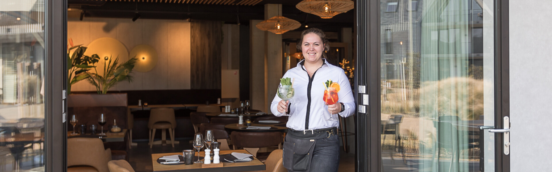 Medewerker bediening